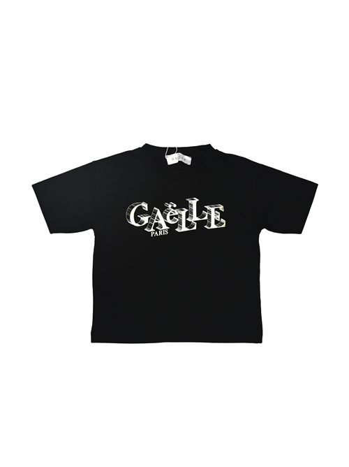 T-shirt, bambina, logata. GAELLE PARIS | 2746M00405BK